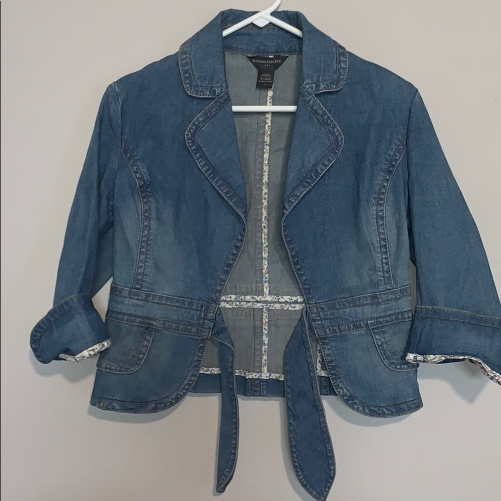 Banana Republic Belted Jacket